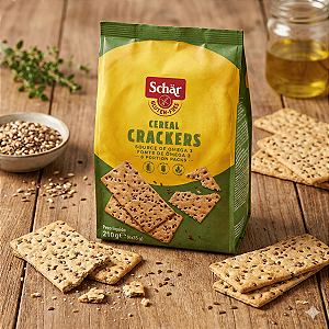 Biscoito Cracker Multigrãos Seeds sem Glúten 210g - Schar