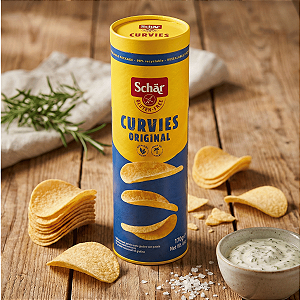 Salgadinho de Batata Curvies Original sem Glúten 170 g Schar