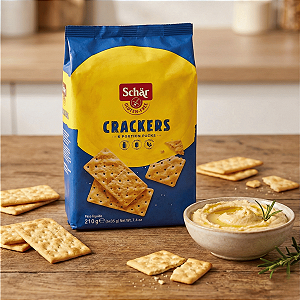 Biscoito Cracker sem Glúten Zero Lactose Pacote 210g - Schar