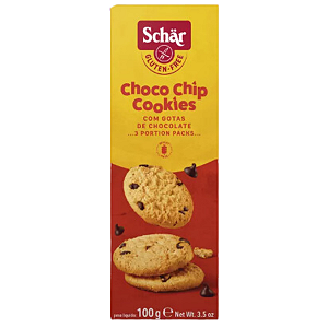 Biscoito Cookies Gotas de Chocolate sem Glúten 100g - Schar