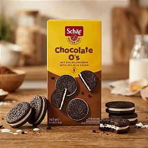 Biscoito de Chocolate O's Sem Glúten 165g Schar