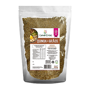 Quinoa Em Grãos 200g - Leve Croc