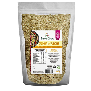 Quinoa Em Flocos 200g - Leve Croc