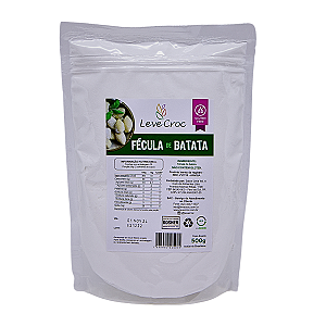 Fécula De Batata Sem Glúten 500g - Leve Croc