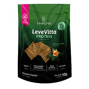 Biscoito Levevitta Protein Ora Pro Nobis 90g - Leve Croc