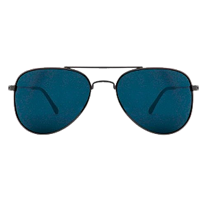 Óculos de sol Infantil modelo aviador Classic preto