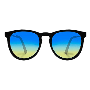 Óculos de sol infantil Mar azul espelhado