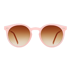 ÓCULOS DE SOL INFANTIL HELLO KITY ROSA MARROM DEGRADE