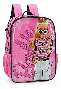Mochila De Costas Infantil Original Barbie Fashion