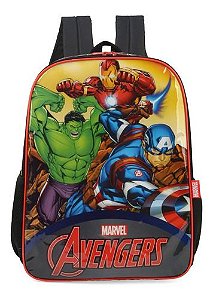 Mochila De Costas Escolar Infantil Avengers Hulk