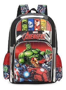 Mochila De Costas Escolar Infantil Marvel Avengers