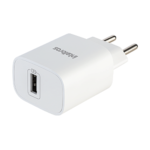 Carregador USB de 2,4 A - EC 1 Fast Branco Intelbras