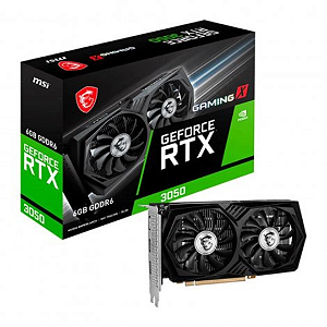 Placa de Vídeo MSI Geforce RTX 3050 Gaming X 2X, 6GB, GDDR6, 2 Hdmi