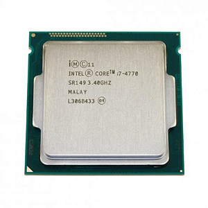 Processador Intel Core i7-4770 3.4Ghz, 8MB, (Turbo Boost Até 3.9Ghz) LGA 1150 - Oem