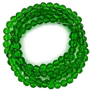 Guia Cristal De Vidro 8MM Verde