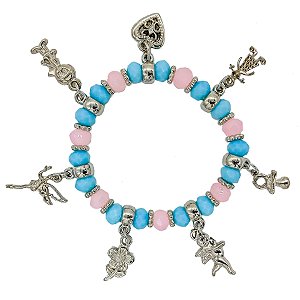 Pulseira Adorno Enfeite P/ Quartinha Orixá Ibeji Erê