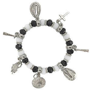 Pulseira Adorno Enfeite P/ Quartinha Orixá Omolu Obaluaê