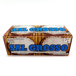 Incenso Defumador Tablete Cx C/ 20Un Sal Grosso