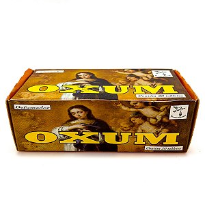 Incenso Defumador Tablete Cx C/ 20Un Oxum