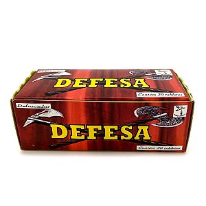 Incenso Defumador Tablete Cx C/ 20Un Defesa