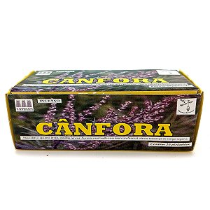 Incenso Defumador Tablete Cx C/ 20Un Cânfora