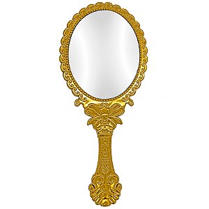 Espelho Abebe Dobravel Dourado Medio Provençal