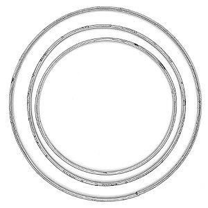 Conjunto Jogo De Ibo Prata Kit 3 Idé Para Pescoço