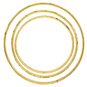 Conjunto Jogo De Ibo Dourado Kit 3 Idé Para Pescoço