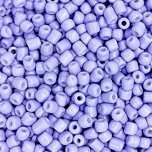 Pacote 500G Conta De Missanga Leitosa Lilás