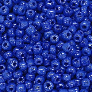 Miçanga Pacote 500g Conta de Missanga Leitosa Azul Marinho