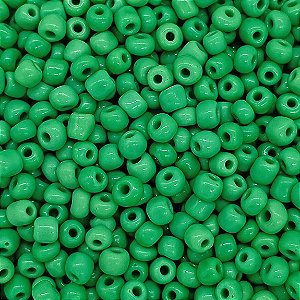 Miçanga Pacote 500g Conta de Missanga Leitosa Verde