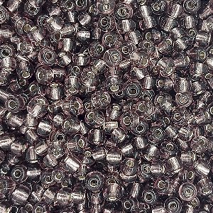 Pacote 500G Conta De Missanga Transparente Roxo