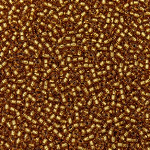 Miçanga Pacote 500g Conta de Missanga Cristalizada Dourado