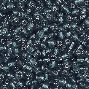 Pacote 500G Conta De Missanga Transparente Petróleo