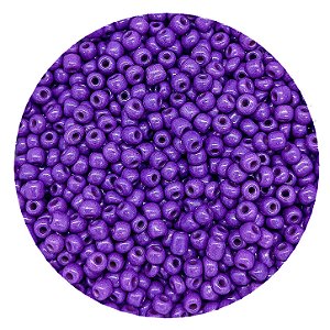 Miçanga Pacote 100g Conta de Missanga Leitosa Roxo