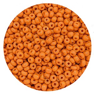 Miçanga Pacote 100g Conta de Missanga Leitosa Laranja