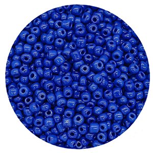 Miçanga Pacote 100g Conta de Missanga Leitosa Azul Marinho