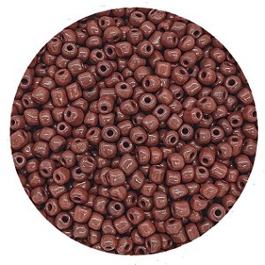 Miçanga Pacote 100g Conta de Missanga Leitosa Terracota