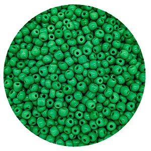 Miçanga Pacote 100g Conta de Missanga Leitosa Verde