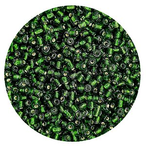 Miçanga Pacote 100g Conta de Missanga Cristalizada Verde