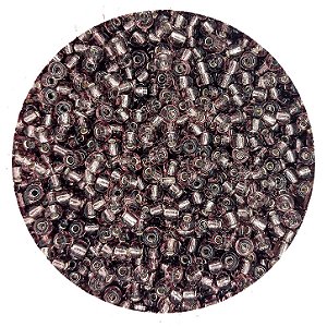 Miçanga Pacote 100g Conta de Missanga Cristalizada Roxo