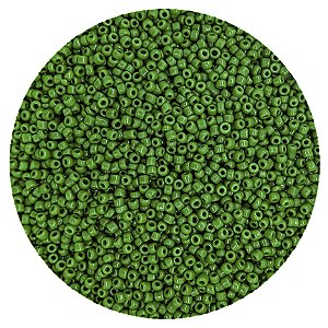 Pacote 500G Conta De Missanguinha Leitosa Verde