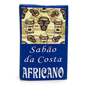 Sabão Da Costa Africano 50G Caixa Azul