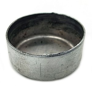 Porta Vela Pequeno Em Alumino P/ Vela Rechaud
