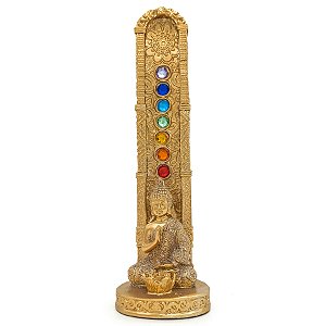 Incensario Porta Incenso Sete (7) Chakras Buda Tibetano