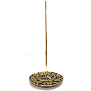 Incensario Porta Incenso Prato 10Cm Buda Tibetano