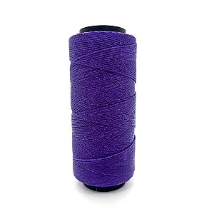 Fio Cordone Roxo Encerado Para Guias E Brajas