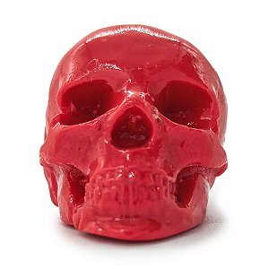 Ofertorio Suporte Caveira Crânio Vermelho Ofertador Exu e Pombagira