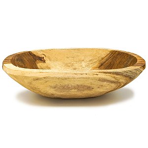 Gamela Tigela De Madeira Especial P/ Oferendas