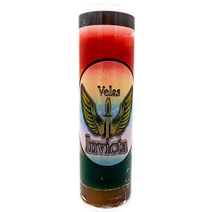 Vela De 7 Dias 7 Linhas 44Mm Parafina Unidade Invicta